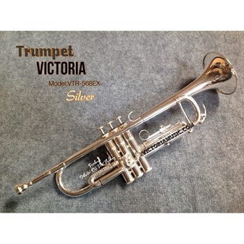 Kèn Trumpet Victoria Trắng Bạc